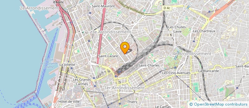 localisation de l'entreprise FONDATION LOGIREM à MARSEILLE