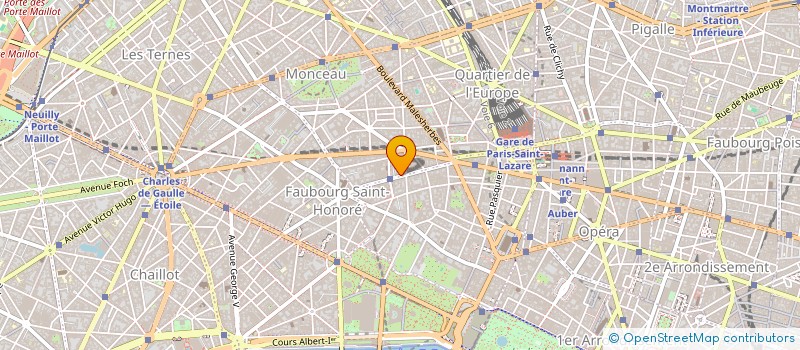 localisation de l'entreprise FONDATION LOUIS VUITTON L'OPERA MUSIQUE  PARIS