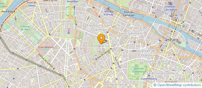 localisation de l'entreprise FONDATION MARIE ELISE DUGGAN  PARIS