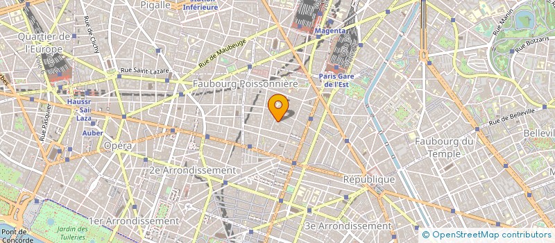 localisation de l'entreprise FONDATION OLGA SPITZER à PARIS