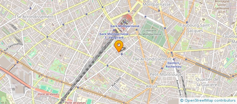 localisation de l'entreprise FONDATION PAUMIER VERNES  PARIS