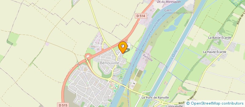 localisation de l'entreprise FONDATION POUR L'ATROPHIE OPTIQUE DOMINANTE OPA 1  BENOUVILLE