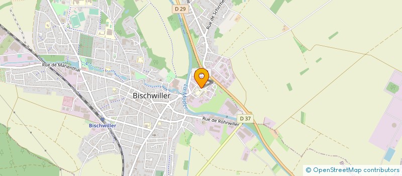 localisation de l'entreprise FONDATION PROTESTANTE SONNENHOF à BISCHWILLER