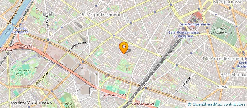 localisation de l'entreprise FONDATION RAOUL FOLLEREAU  PARIS