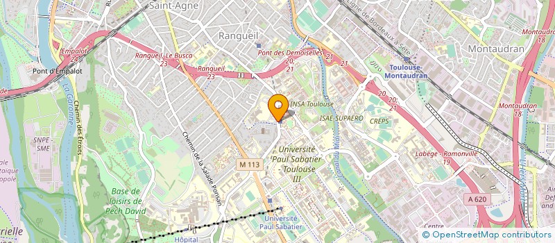 localisation de l'entreprise FONDATION RECHERCHE PHARMACEUTIQUE à TOULOUSE
