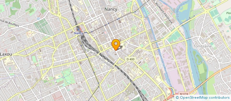 localisation de l'entreprise FONDATION SAINT CHARLES DE NANCY  NANCY