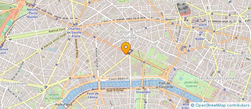 localisation de l'entreprise FONDATION SERGE DASSAULT  PARIS