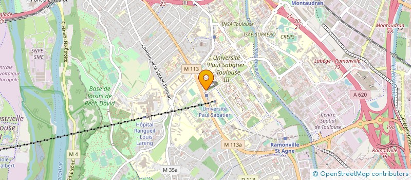 localisation de l'entreprise FONDATION STAE à TOULOUSE
