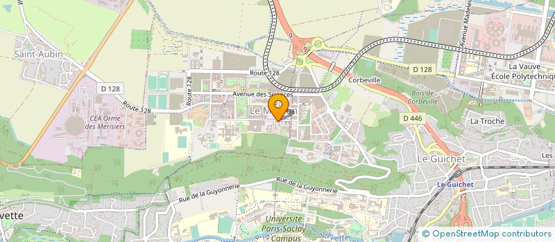 localisation de l'entreprise FONDATION SUPELEC à GIF-SUR-YVETTE
