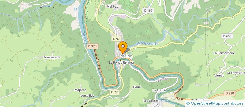 localisation de l'entreprise FONDATION VALERY GISCARD D'ESTAING  ESTAING