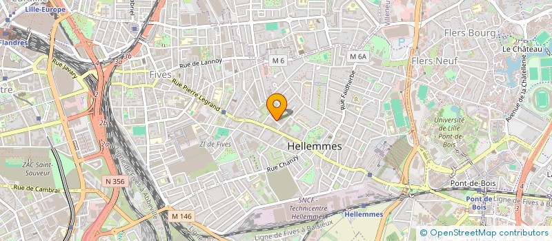 localisation de l'entreprise FONDATION VAN DENOORDT à LILLE