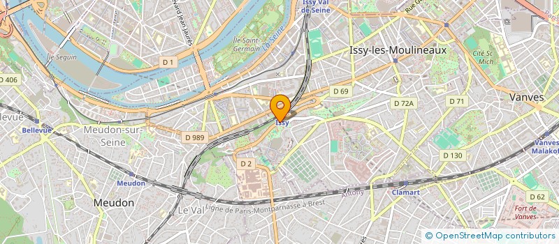 localisation de l'entreprise FONDAXION CONSEIL à ISSY-LES-MOULINEAUX