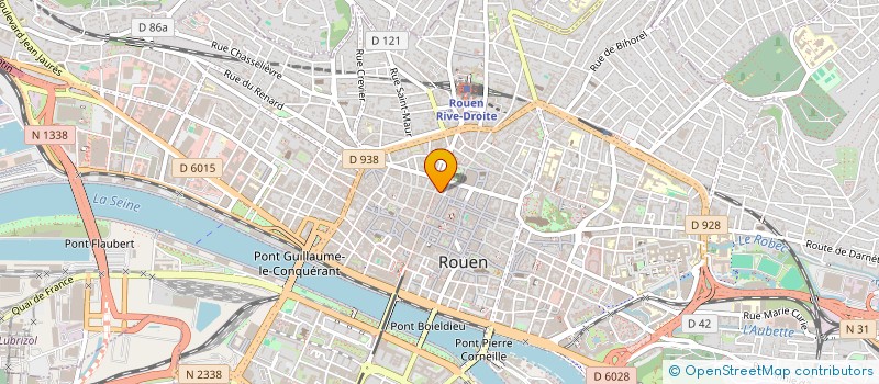 localisation de l'entreprise FONDCOMBE à ROUEN