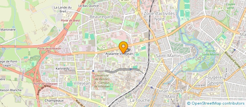 localisation de l'entreprise FONDELIENNE à RENNES