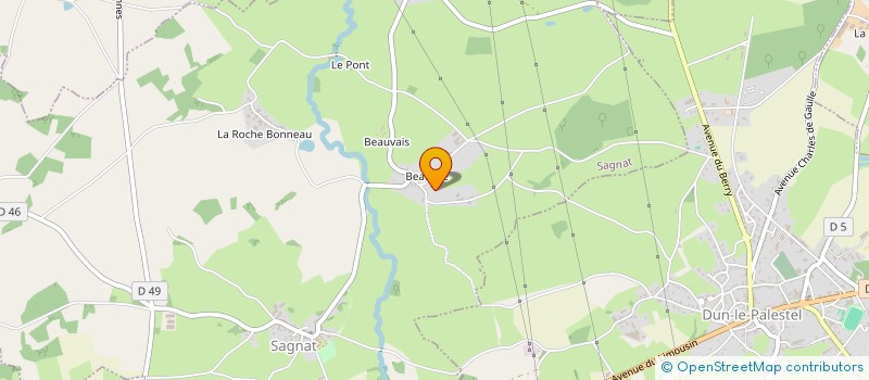 localisation de l'entreprise FONDENCRE à SAGNAT