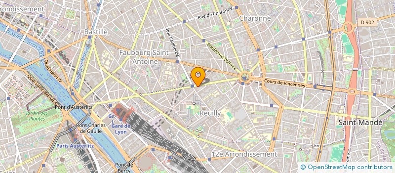 localisation de l'entreprise FONDERIE 15  PARIS