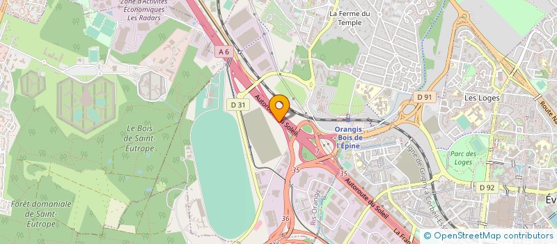 localisation de l'entreprise FONDERIE DE GENTILLY à RIS ORANGIS