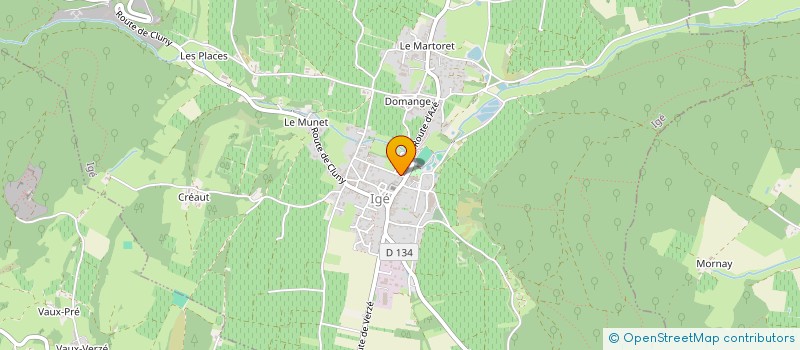 localisation de l'entreprise FONDERIE DE LA PLAINE à IGE