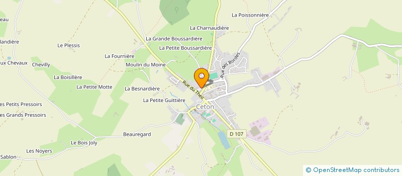 localisation de l'entreprise FONDERIE DE MALE à VAL-AU-PERCHE