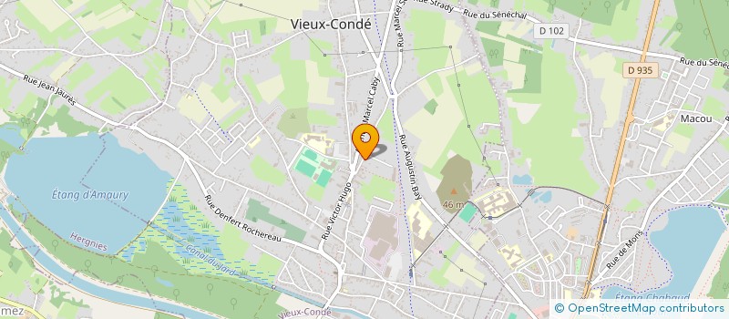 localisation de l'entreprise FONDERIE DE QUAROUBLE à VIEUX-CONDE
