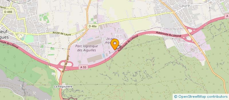 localisation de l'entreprise FONDERIE DELTA FUSION  GIGNAC-LA-NERTHE