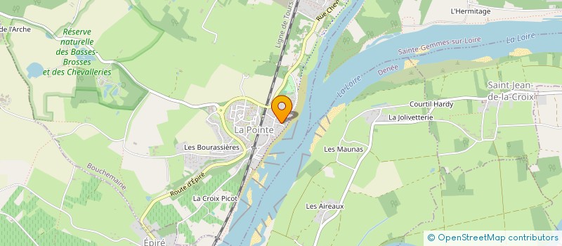 localisation de l'entreprise FONDERIE LA GRENOUILLE à BOUCHEMAINE