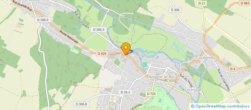 localisation de l'entreprise FONDERIE-LOISELET à NOGENT-LE-ROI
