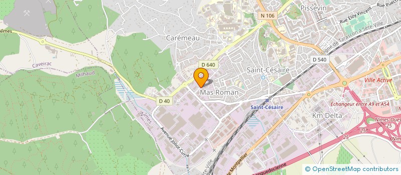 localisation de l'entreprise FONDERIE M.D  NIMES