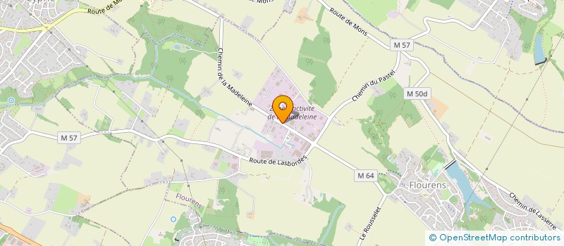 localisation de l'entreprise FONDERIE MICHEL ILHAT à FLOURENS
