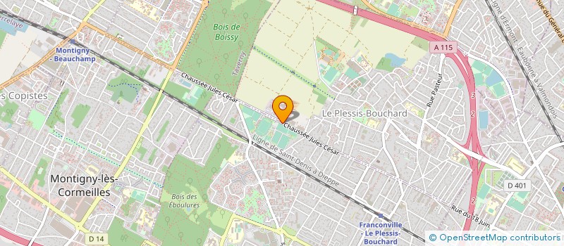 localisation de l'entreprise FONDERIE MOLTO à LE PLESSIS-BOUCHARD