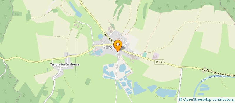 localisation de l'entreprise FONDERIE NOUVELLE ROLLINGER à NOUVION-SUR-MEUSE