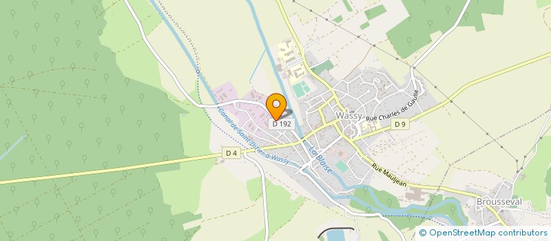localisation de l'entreprise FONDERIES DE LA FAUCHERE à WASSY