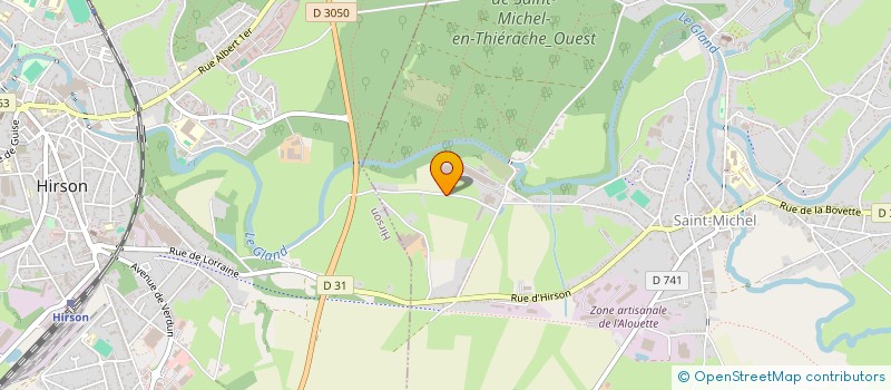 localisation de l'entreprise FONDERIES DE SOUGLAND à SAINT-MICHEL