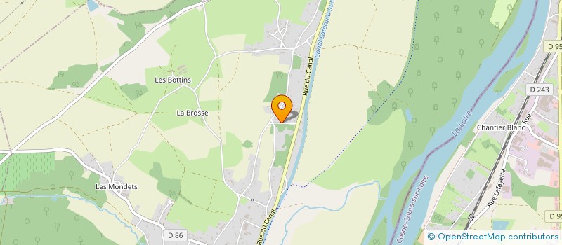 localisation de l'entreprise FONDERIES ET ATELIERS DE SAINT SATUR à SAINT-SATUR