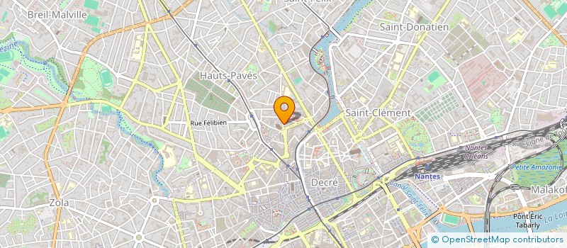 localisation de l'entreprise FONDES PAYS DE LA LOIRE à NANTES