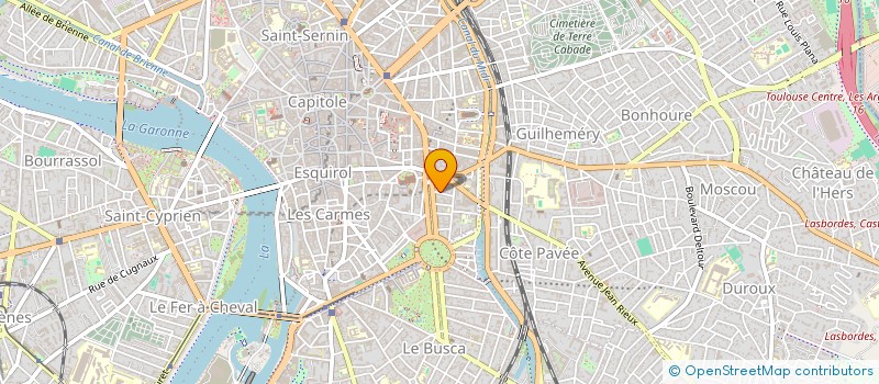 localisation de l'entreprise FONDEVILLA ET PAWLOWSKI à TOULOUSE