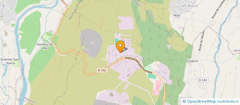 localisation de l'entreprise FONDEVILLE  LAVILLEDIEU