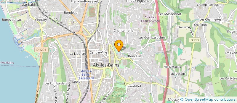 localisation de l'entreprise FONDORIAN  AIX-LES-BAINS