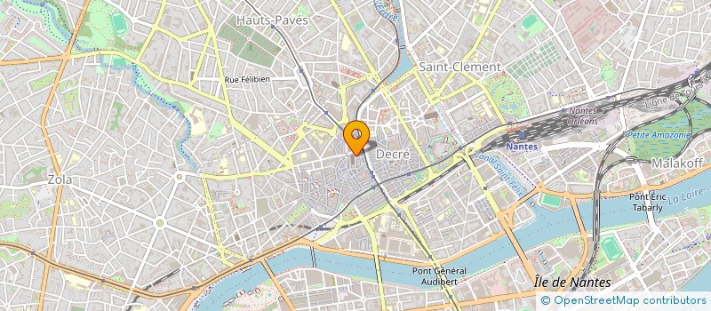localisation de l'entreprise FONDS A VOCATION CULTURELLE POUR NANTES ET NANTES METROPOLE à NANTES
