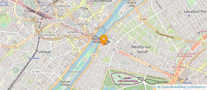localisation de l'entreprise FONDS ACTION SACEM POUR COMMUNI MUSICALE à NEUILLY-SUR-SEINE