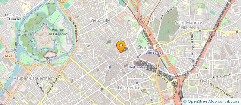 localisation de l'entreprise FONDS ASSUR FORMA REGION METIER NPDC à LILLE