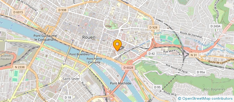 localisation de l'entreprise FONDS ASSUR FORMAT INDUST COMM HTE NDIE à ROUEN