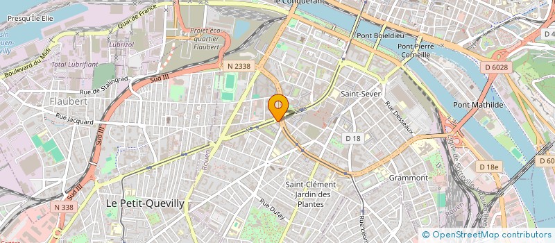 localisation de l'entreprise FONDS ASSURAN FORMATI REGION HAUTE NORMA à ROUEN