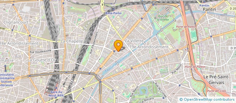 localisation de l'entreprise FONDS ASSURANCE FORMATION TRAVAIL TEMPOR  PARIS