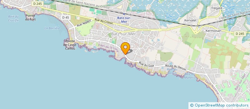 localisation de l'entreprise FONDS ATLANTIC INNOVATION  BATZ-SUR-MER