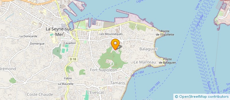 localisation de l'entreprise FONDS D AIDE AUX REGROUPEMENTS EN COMMUN ANIMALIER à LA SEYNE-SUR-MER
