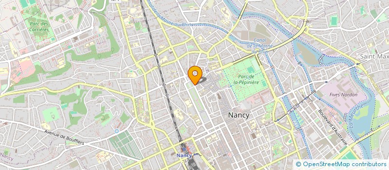 localisation de l'entreprise FONDS D'AMELIORATION DE LA VIE ETUDIANTE  NANCY