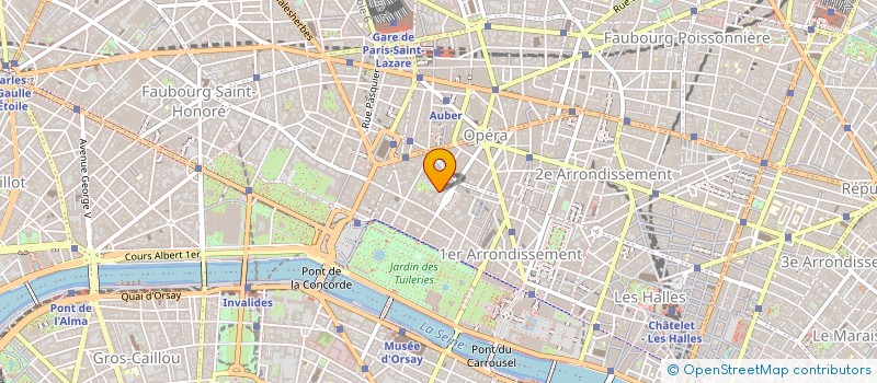 localisation de l'entreprise FONDS D'INDEMNISATION DE LA PROFESSION D'AVOUES à PARIS