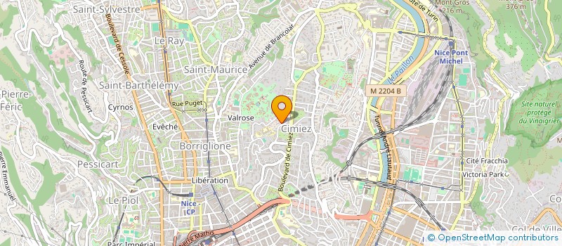 localisation de l'entreprise FONDS D'INNOVATION ET DE LIEN SOCIAL (FILS)  NICE