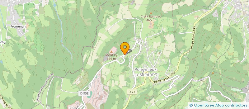 localisation de l'entreprise FONDS DE DOTATION A NOS PAIRS  POLEYMIEUX-AU-MONT-D'OR